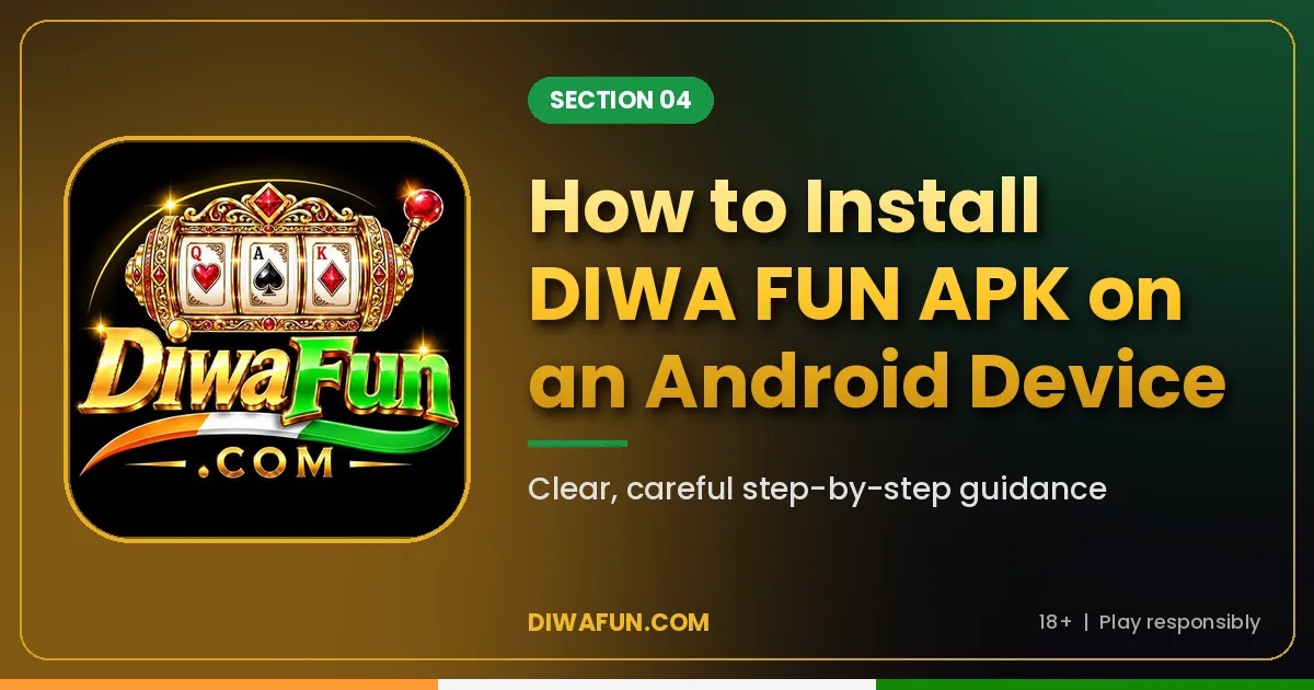 How to install DIWA FUN APK on an Android device