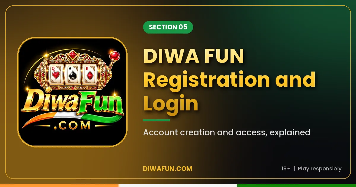 DIWA FUN registration and login guide