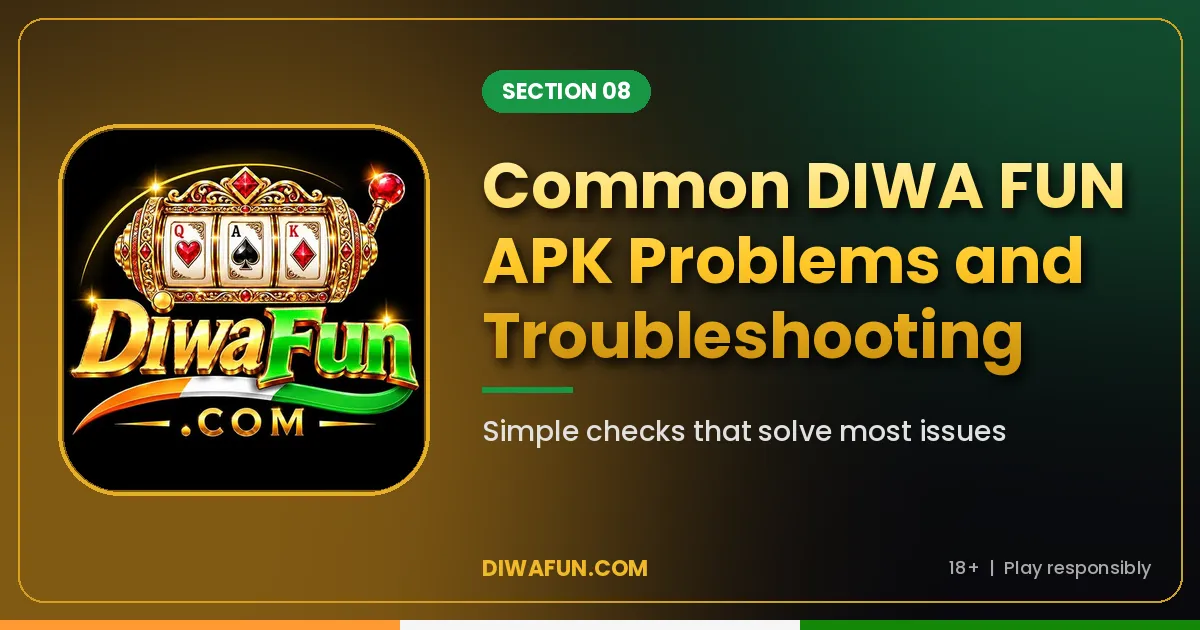 DIWA FUN APK troubleshooting guide